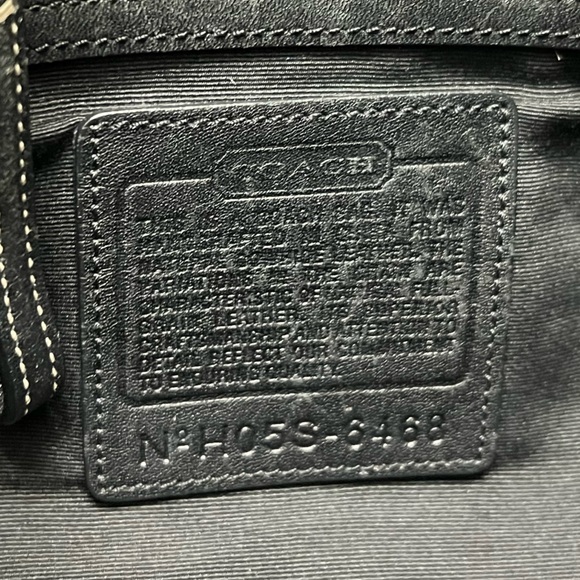 Coach Soho Business Tote Double Front Pocket Large Shoulder Satchel in Black - Picture 4 of 16